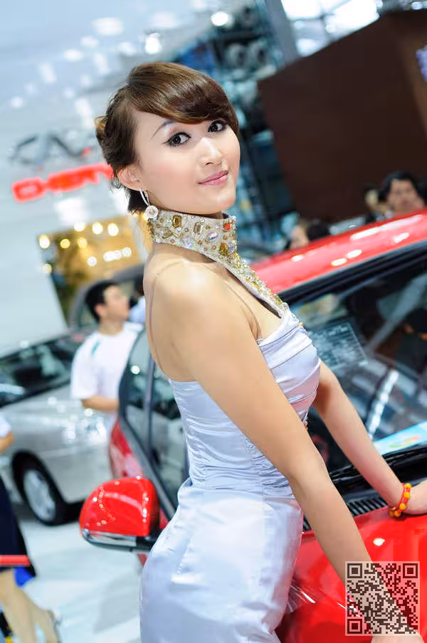 靓丽车模亮相2011北京车展套图