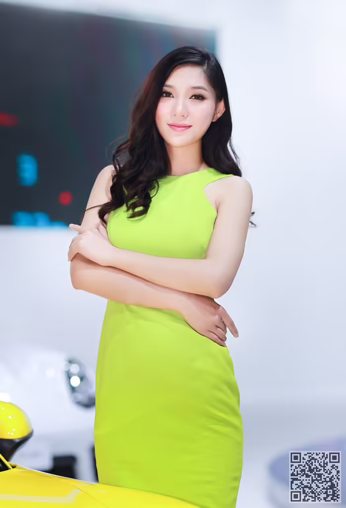海西车展、美女模特