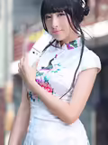 红粉佳人小龙女林Ketong一串红彤彤的