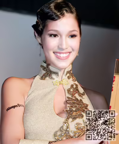 混血名模、香月明美