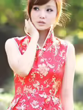 美丽的旗袍的女孩薇薇安美丽的图片