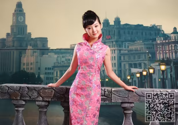 旗袍美女、高清图片