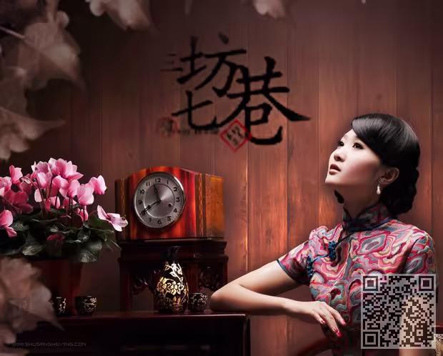 旗袍美女、高清图片