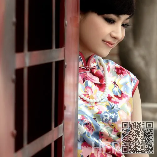 旗袍美丽似水柔情的早晨、思晨、旗袍、美女