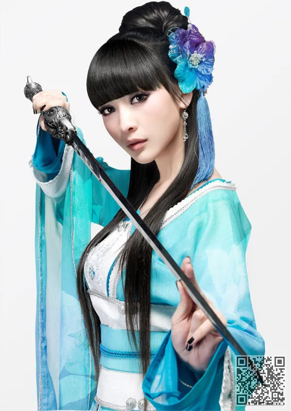 艾达服装像一个仙女、仙子、古装、柳岩