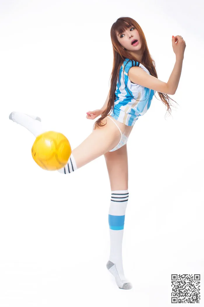 把女孩美丽的珍珠来巴西世界杯、推女郎、美女