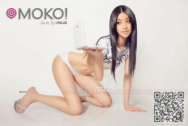 华硕广告美女代言精品图