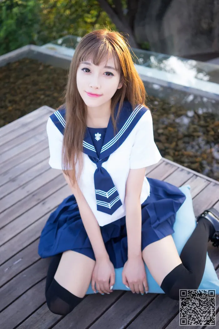 性感学生妹甜心CC制服外拍气质佳、制服、学生妹、性感