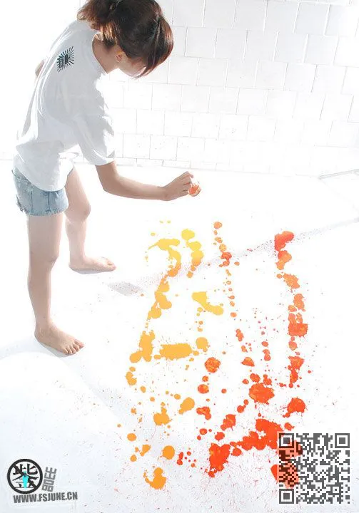 美丽性感的画家美、美女