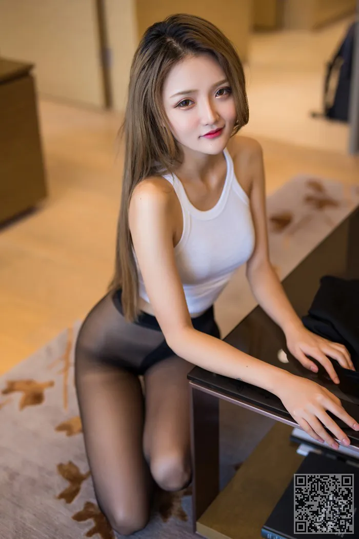 性感的娇躯部长和精致的黑色丝质致命的巫女酱、Miko酱、性感、秘书、黑丝