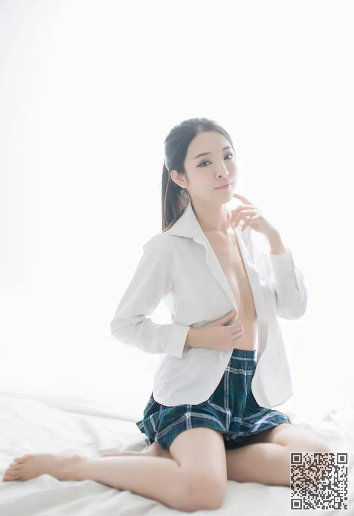 清新玉女陈大榕学生装清纯写真照