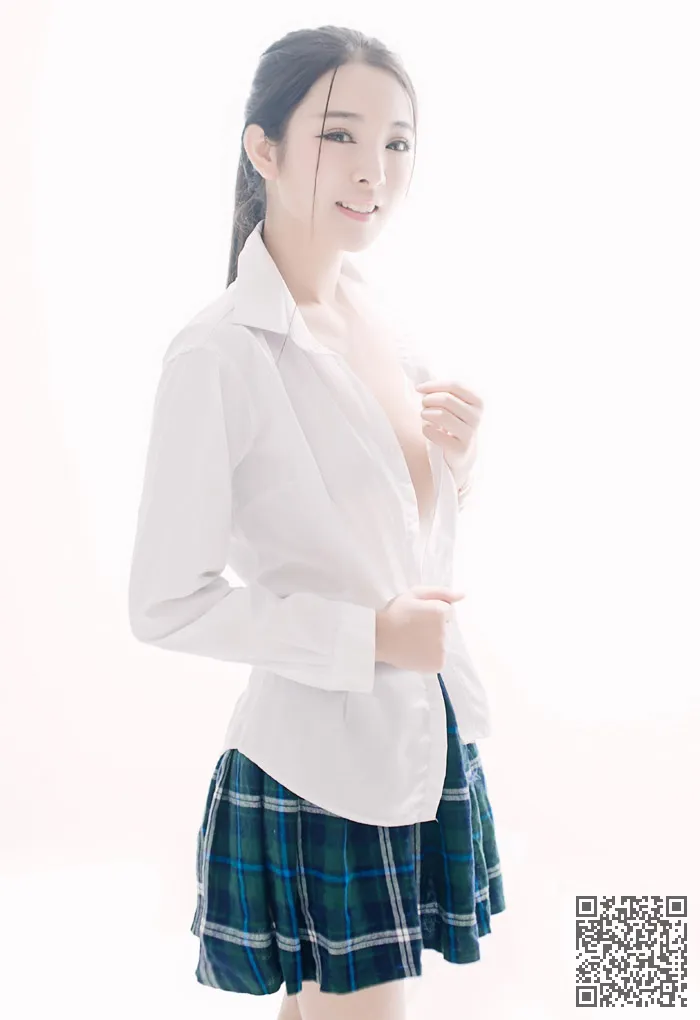 清新玉女陈大榕学生装清纯写真照