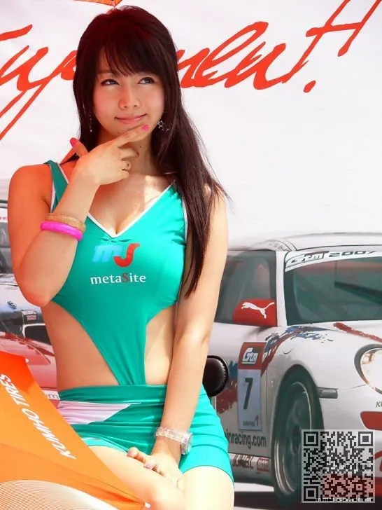 韩国美女模特YanZhi说、严智言、性感车模、美女、韩国