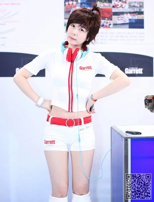看到不够迷人的模特——汉Minzhi韩国美女、美女车模、韩敏智