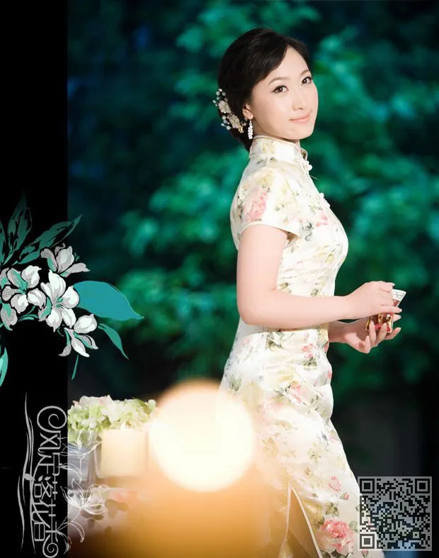 最精致的旗袍风景——风花、旗袍、美图